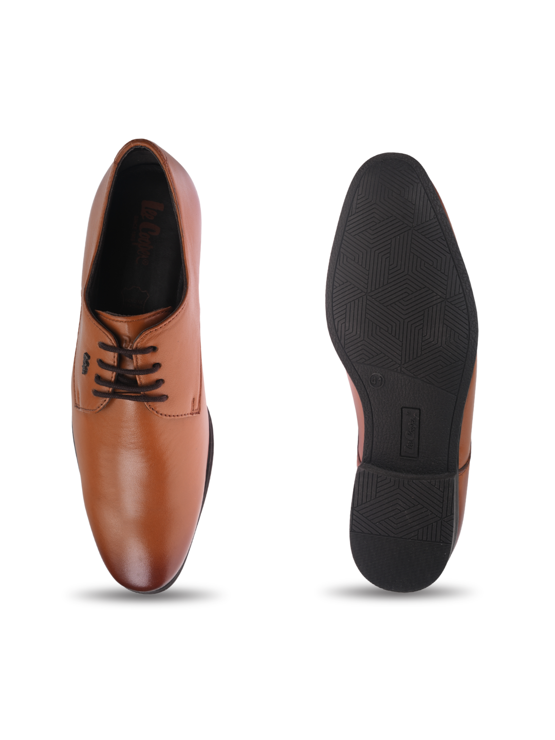 Lee Cooper Tan Formal Shoes For Men C6214Er C006