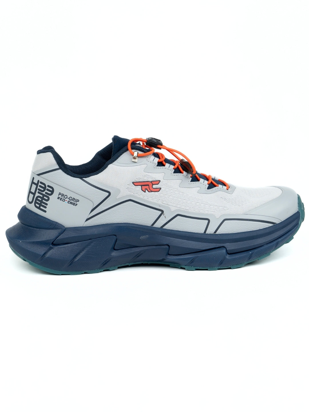 Red Chief Sports Hr.Grey/Ev.Blue Running Shoes For Men R1701 Cc58