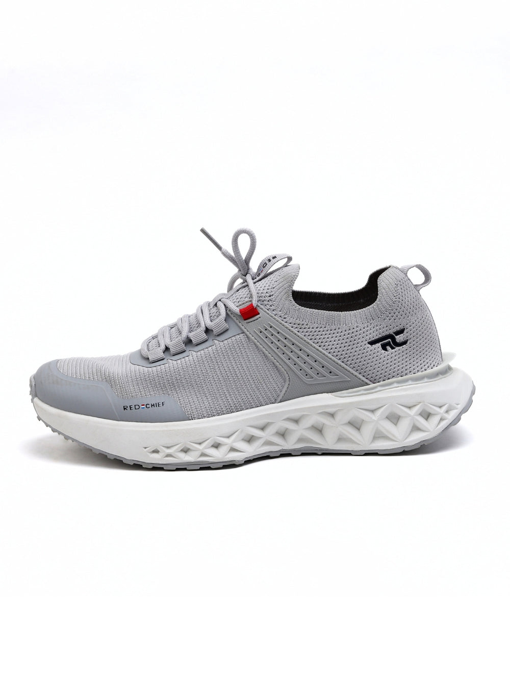 Red Chief Sports Hr.Grey-White Walking Shoes For Men  W7014 F036
