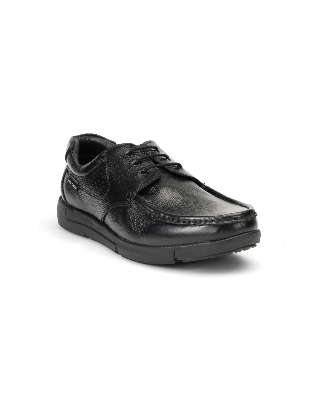 Zuup Black Genuine Leather Ankle Derby Formal Shoes For Men Zfm021012 C001