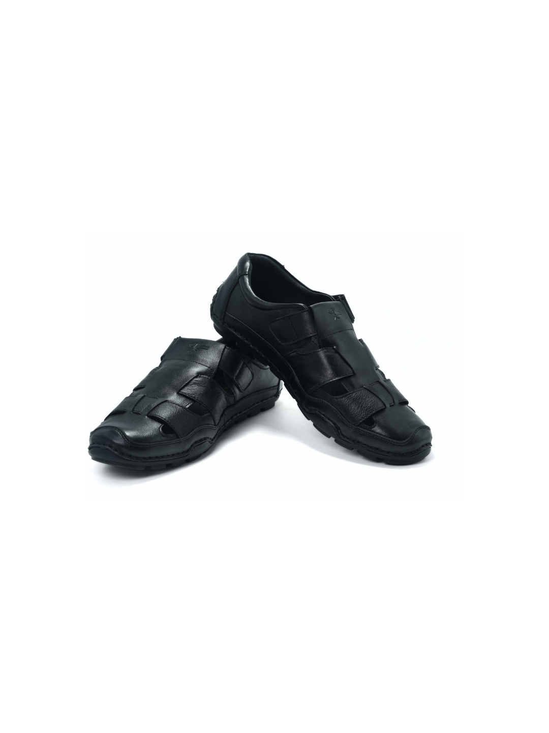 Egoss Black Sandal For Men Gs-2419 001