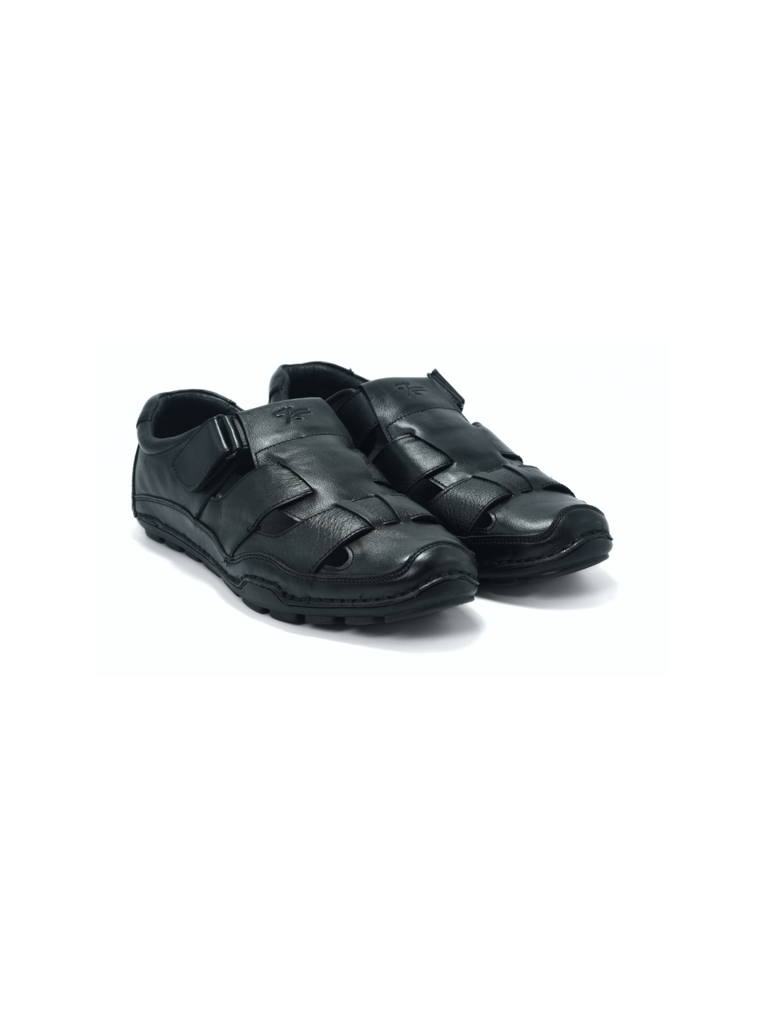 Egoss Black Sandal For Men Gs-2419 001
