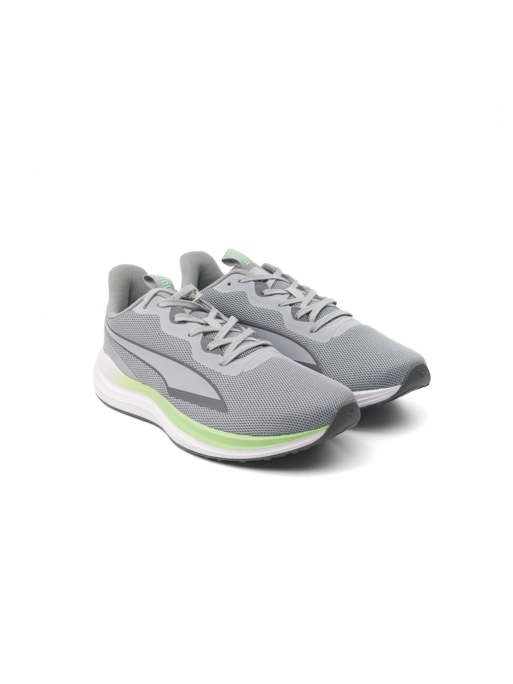 Puma Dark Grey Sports Shoes For Men Puma Exotine 4.0-31148702 C772