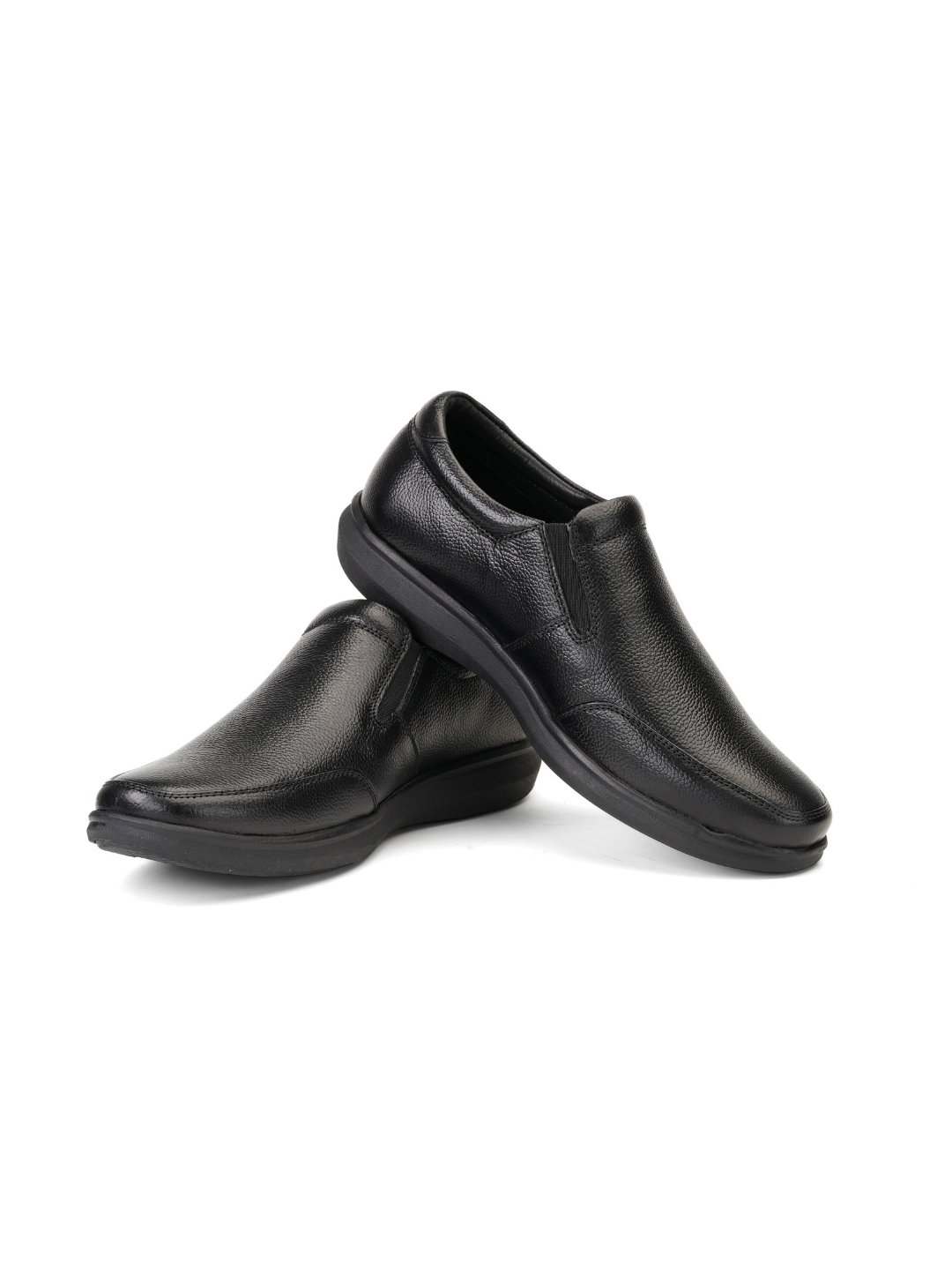 Zuup Black Genuine Leather Formal Shoes For Men Zfm021041 C001