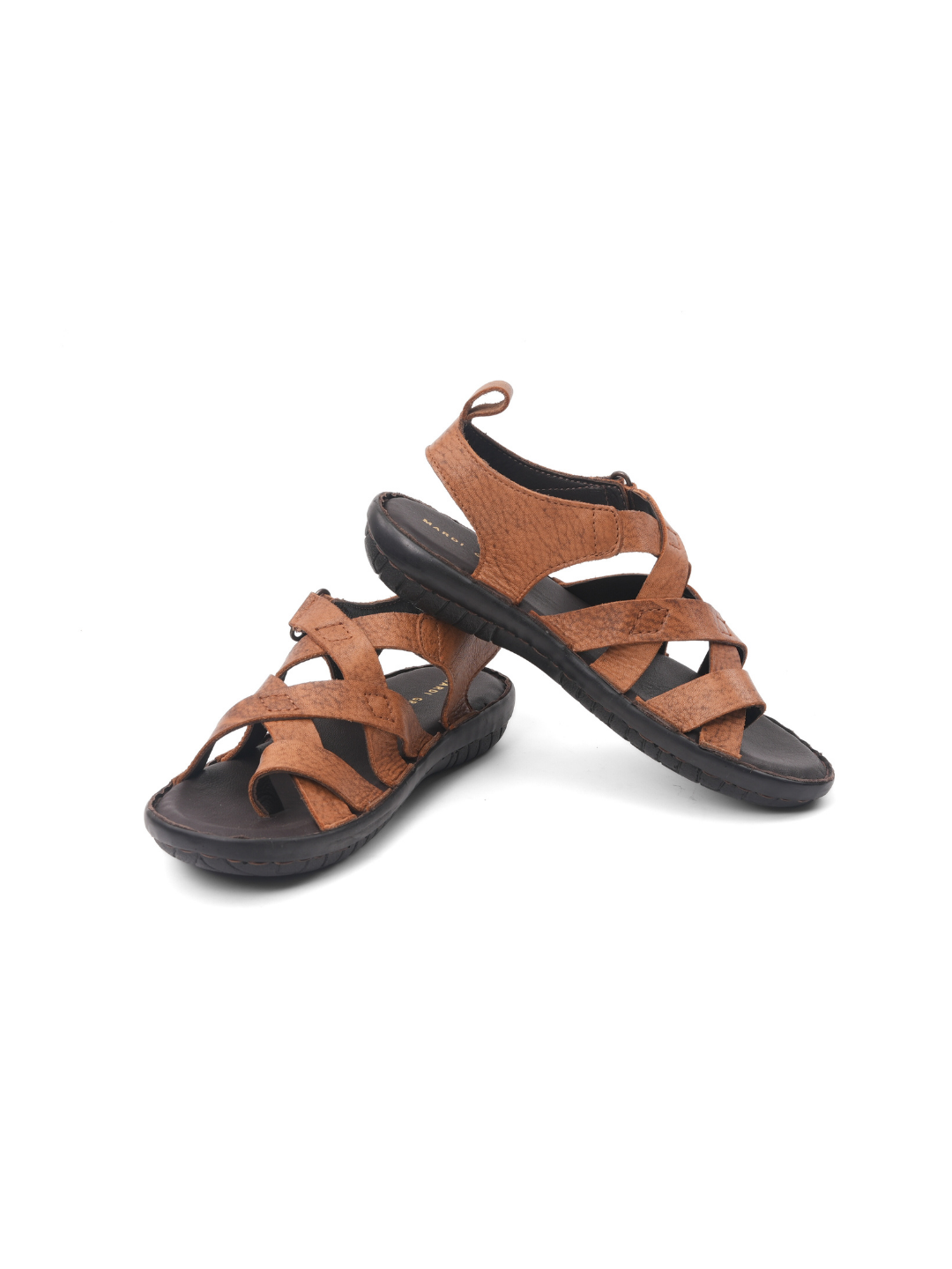 Mardi Gras Tan Sandal For Kids 3163 C006