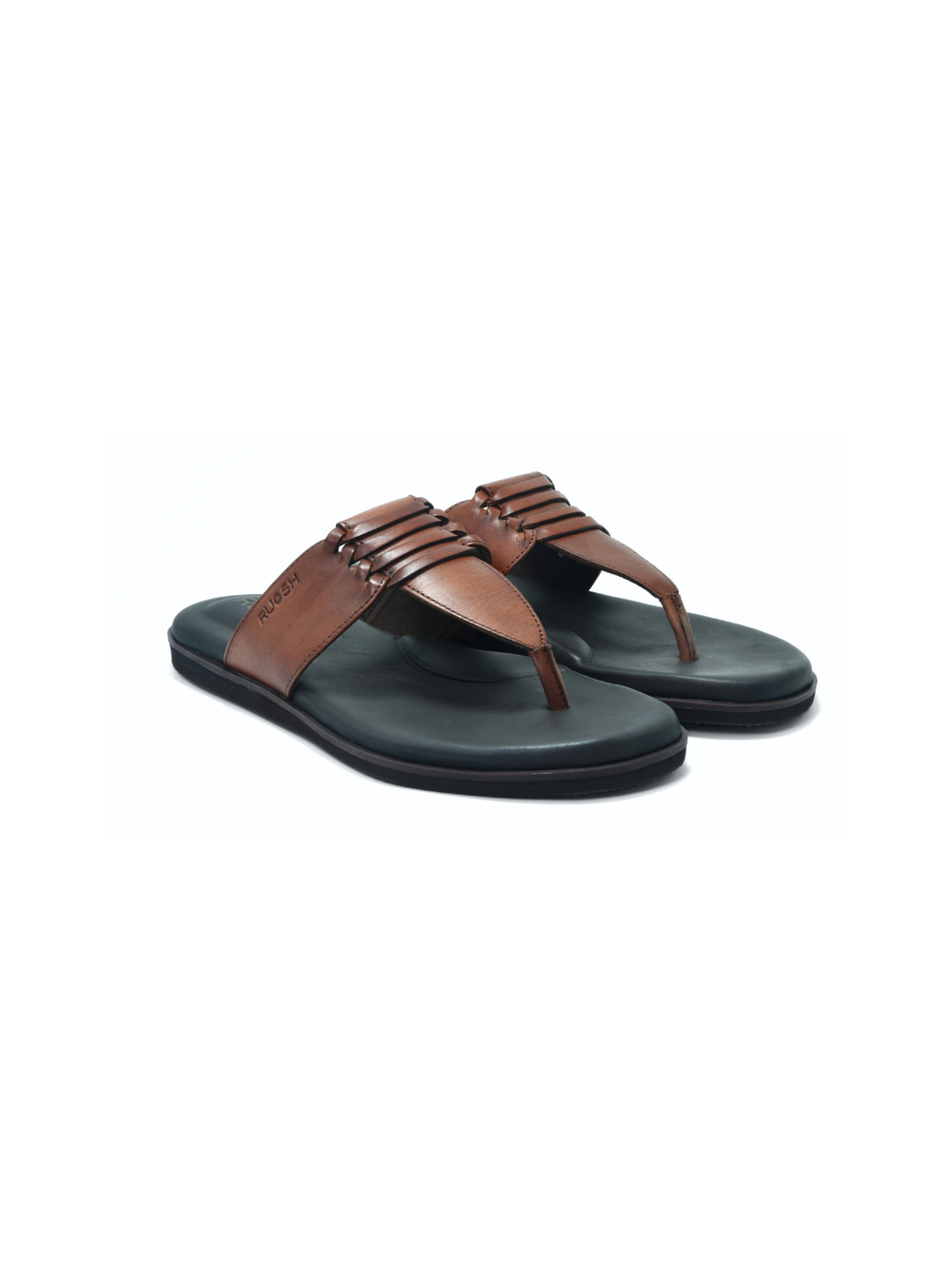 Ruosh Tan/Light Brown Slipper For Men Hampton-1231646670 C1457