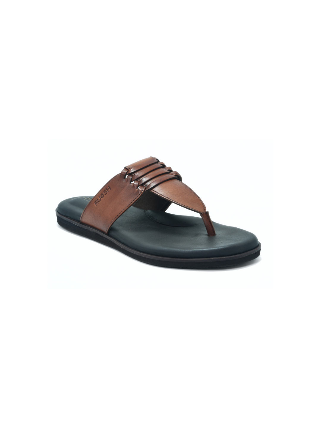 Ruosh Tan/Light Brown Slipper For Men Hampton-1231646670 C1457