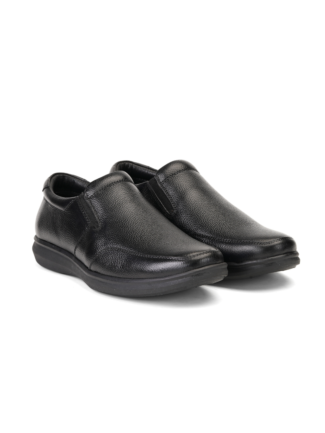 Zuup Black Genuine Leather Formal Shoes For Men Zfm021041 C001