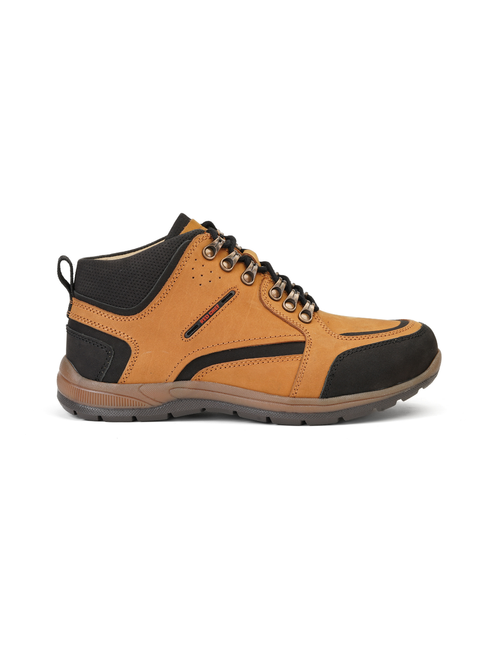 Extacy Rust Genuine Leather Derby Casual Shoes For Men Exm010210 C022