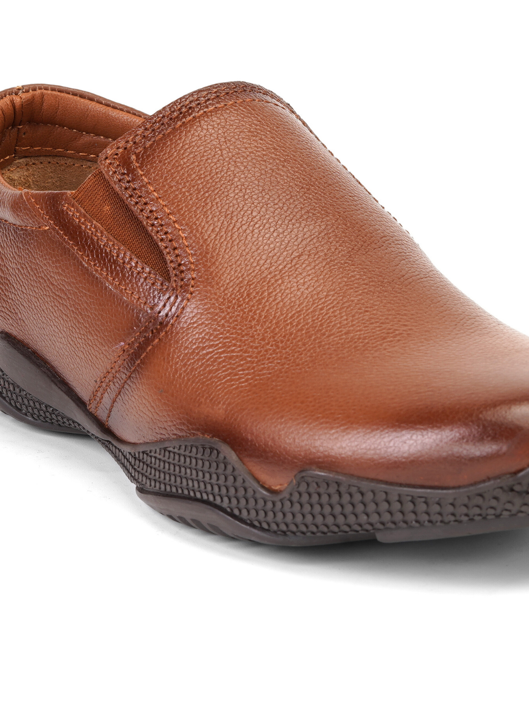 Zuup Tan Genuine Leather Casual Shoes For Men Zcm011009 C006