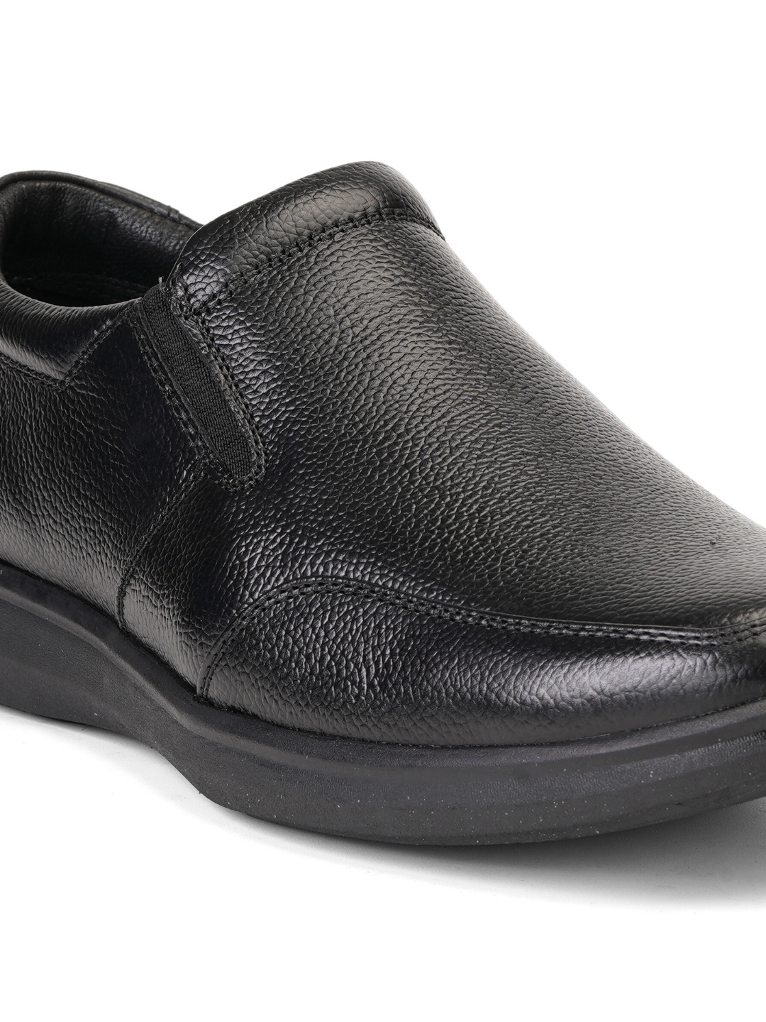 Zuup Black Genuine Leather Formal Shoes For Men Zfm021041 C001