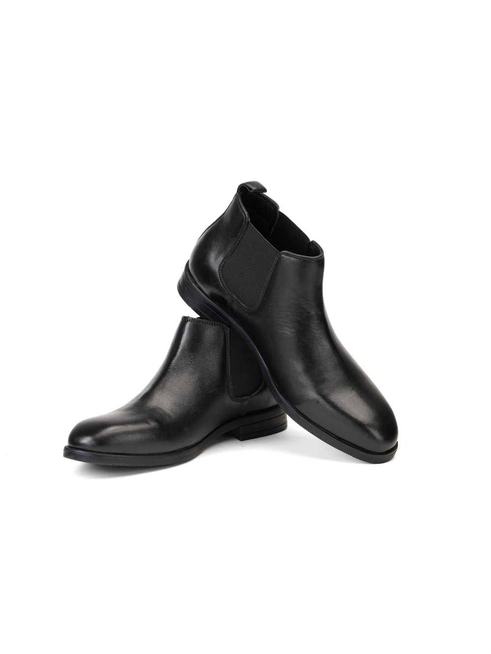 Top Brass Black Genuine Leather Boot Formal Shoes For Men Tbm021101 C001