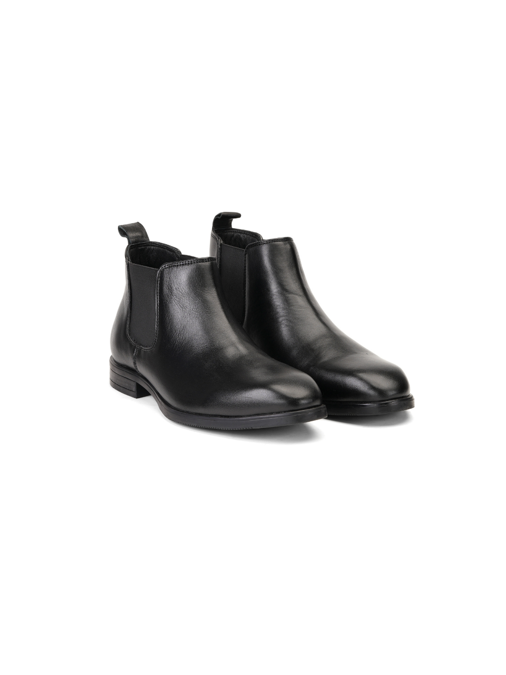 Top Brass Black Genuine Leather Boot Formal Shoes For Men Tbm021101 C001