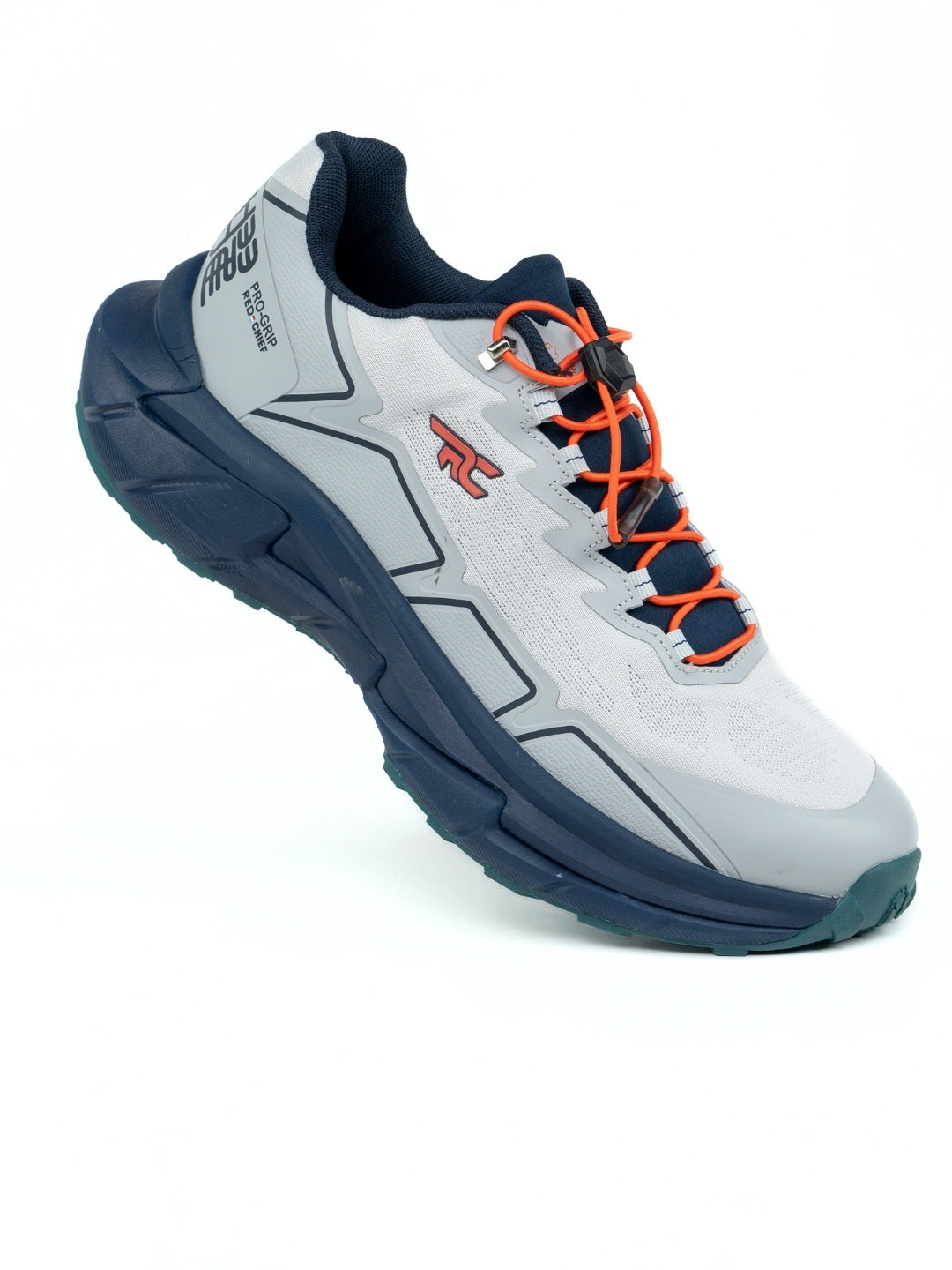 Red Chief Sports Hr.Grey/Ev.Blue Running Shoes For Men R1701 Cc58