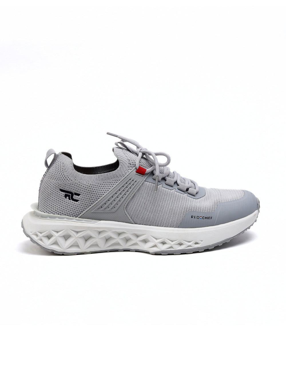 Red Chief Sports Hr.Grey-White Walking Shoes For Men  W7014 F036