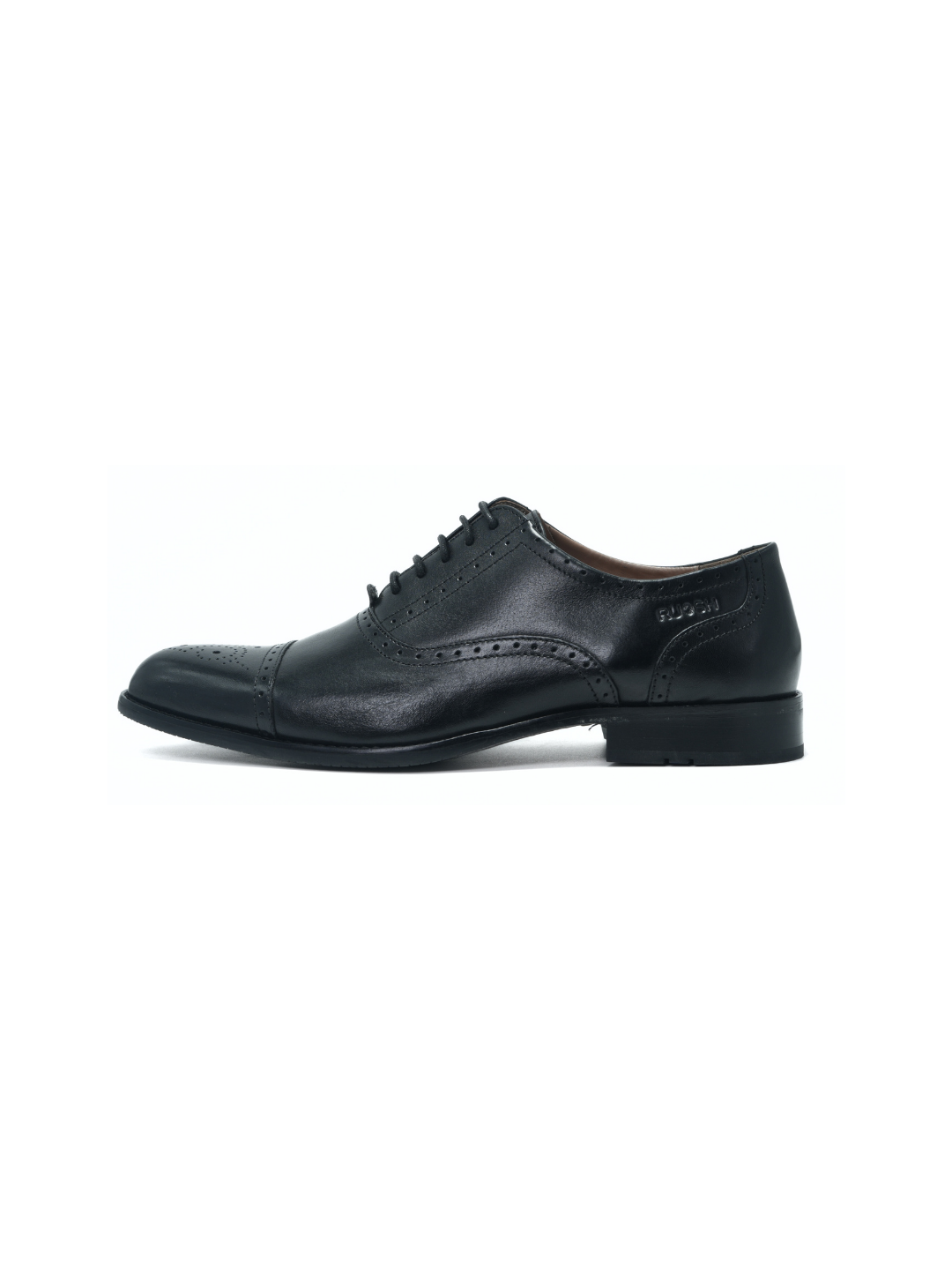Ruosh Black Formal Shoes For Men Brogue-1121241510 C001