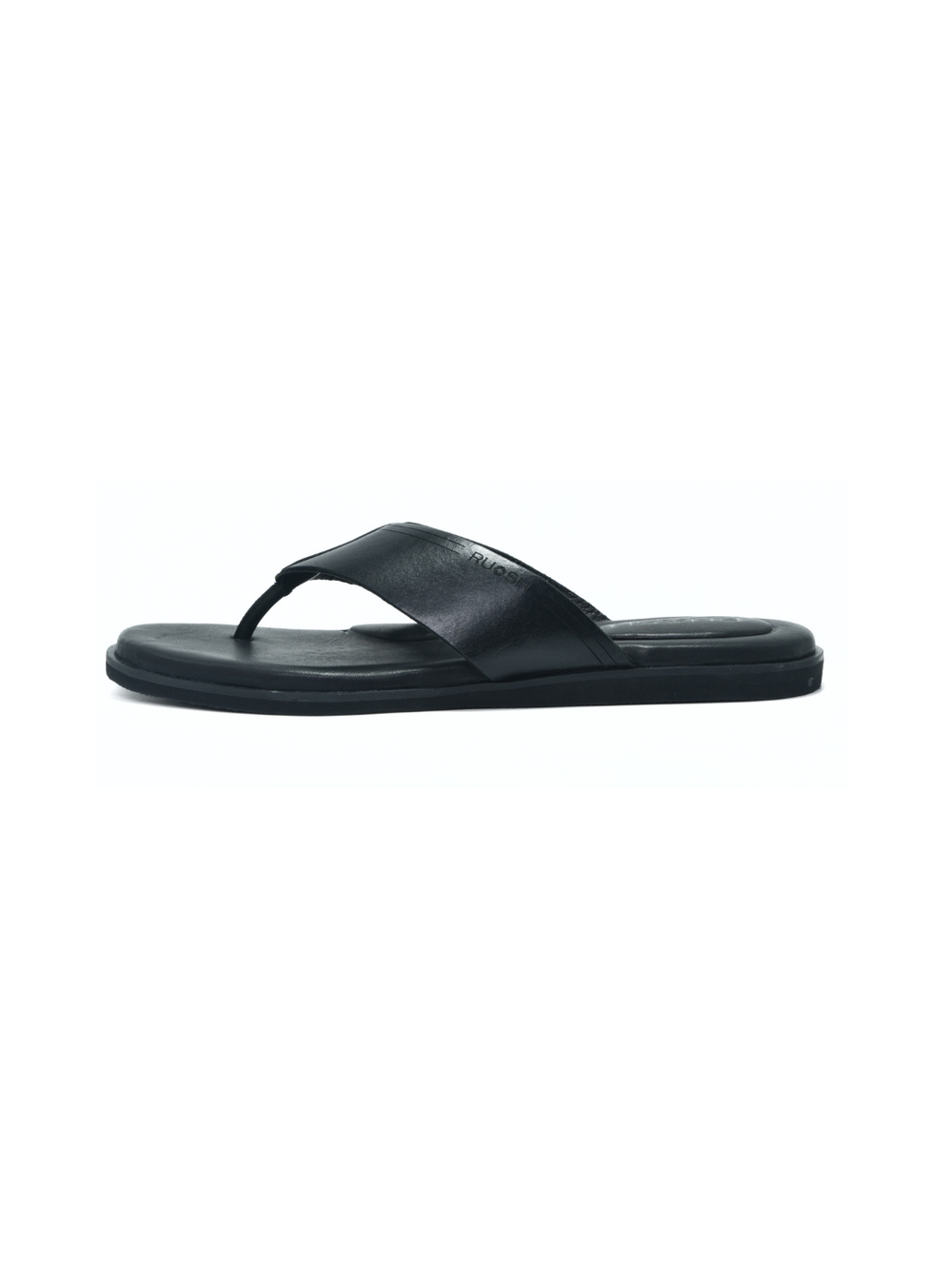 Ruosh Black Slipper For Men Aero-1231645510 C001