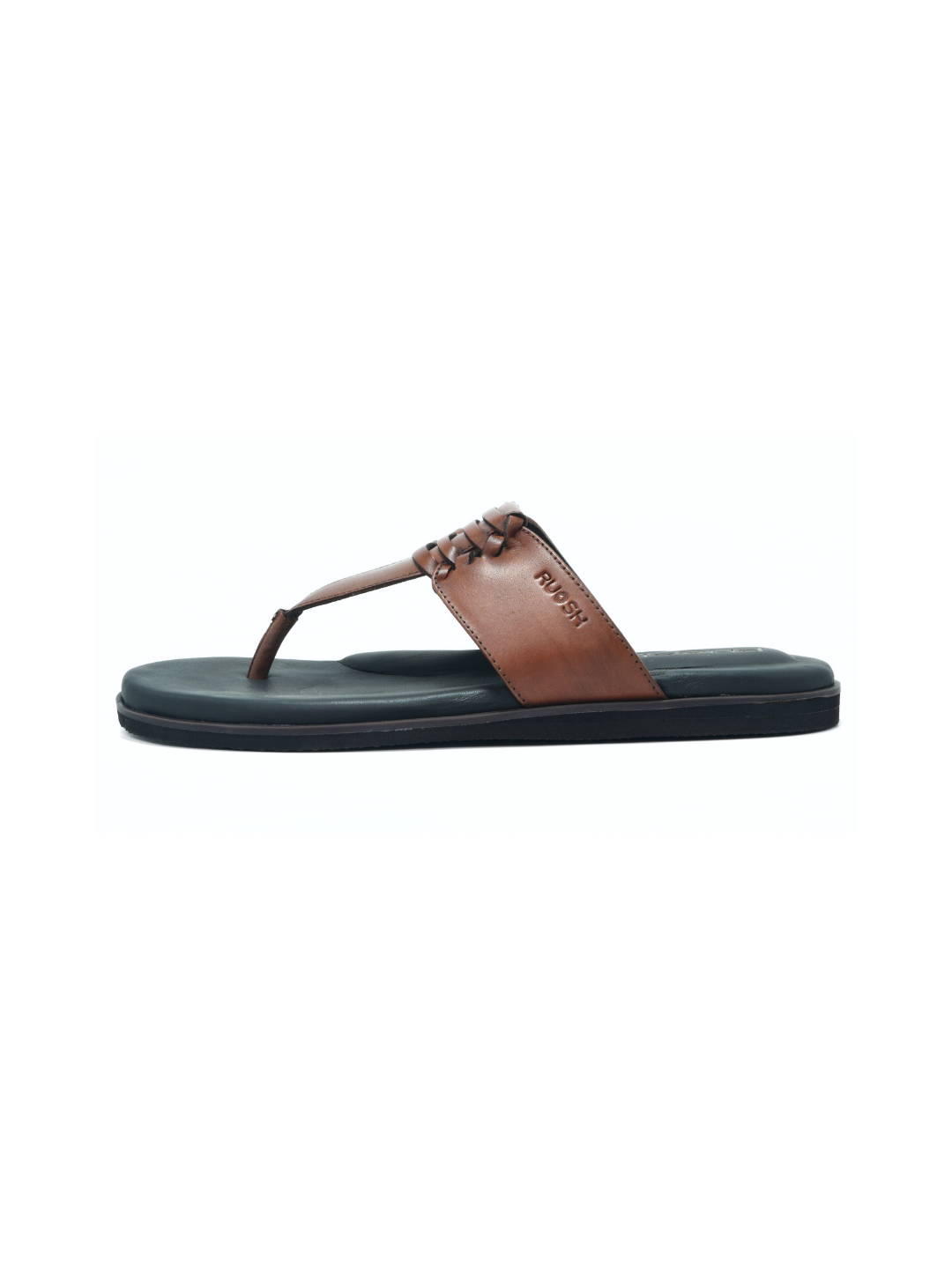 Ruosh Tan/Light Brown Slipper For Men Hampton-1231646670 C1457