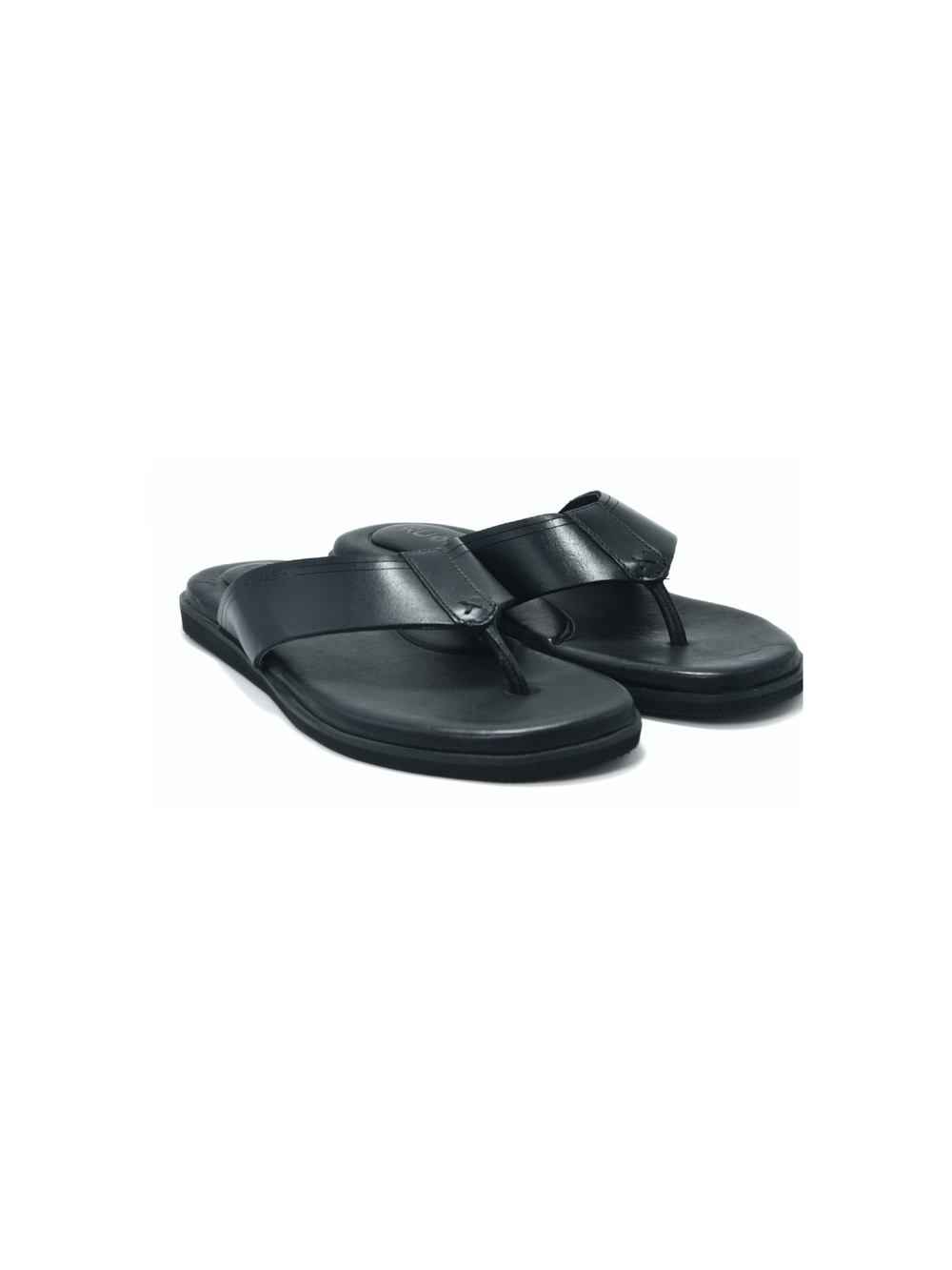 Ruosh Black Slipper For Men Aero-1231645510 C001