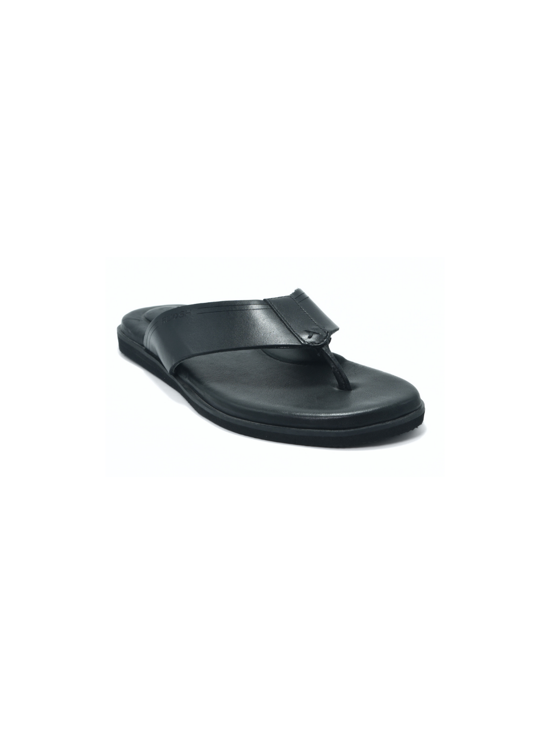 Ruosh Black Slipper For Men Aero-1231645510 C001