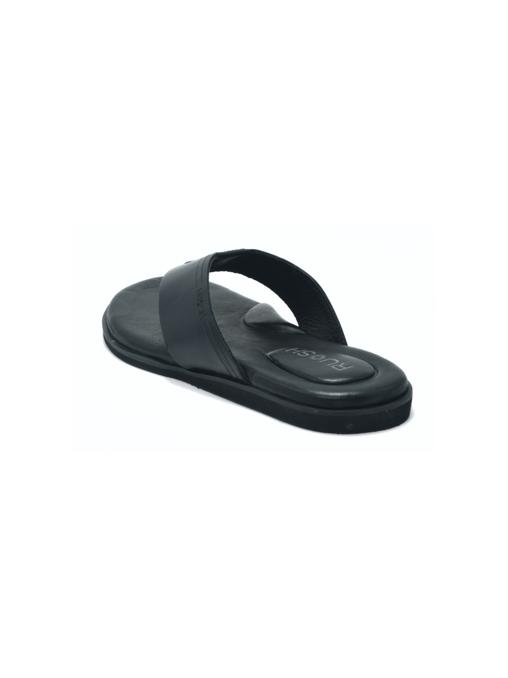 Ruosh Black Slipper For Men Aero-1231645510 C001