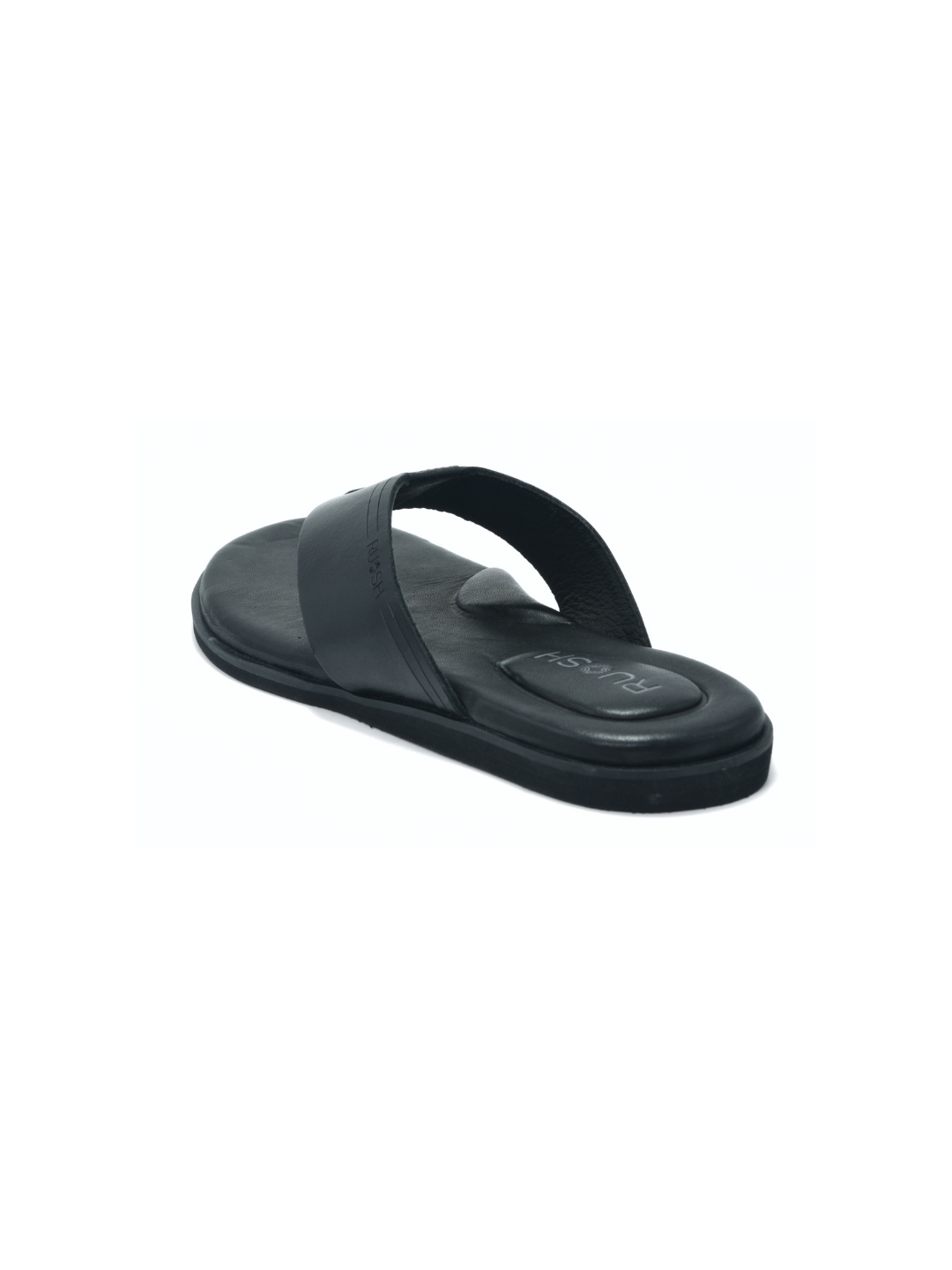 Ruosh Black Slipper For Men Aero-1231645510 C001