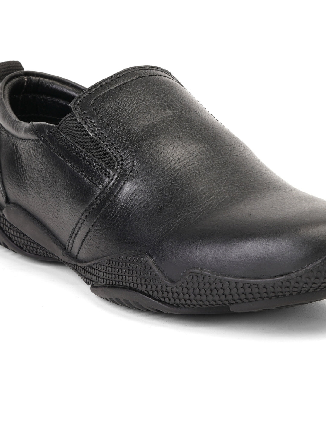 Zuup Black Genuine Leather Casual Shoes For Men Zcm011009 C001