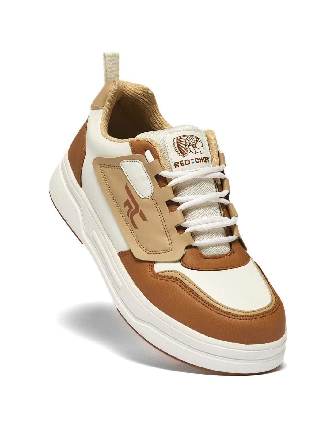 Red Chief Sports Brown-Lt.Beige Sneakers For Man C6003 F027