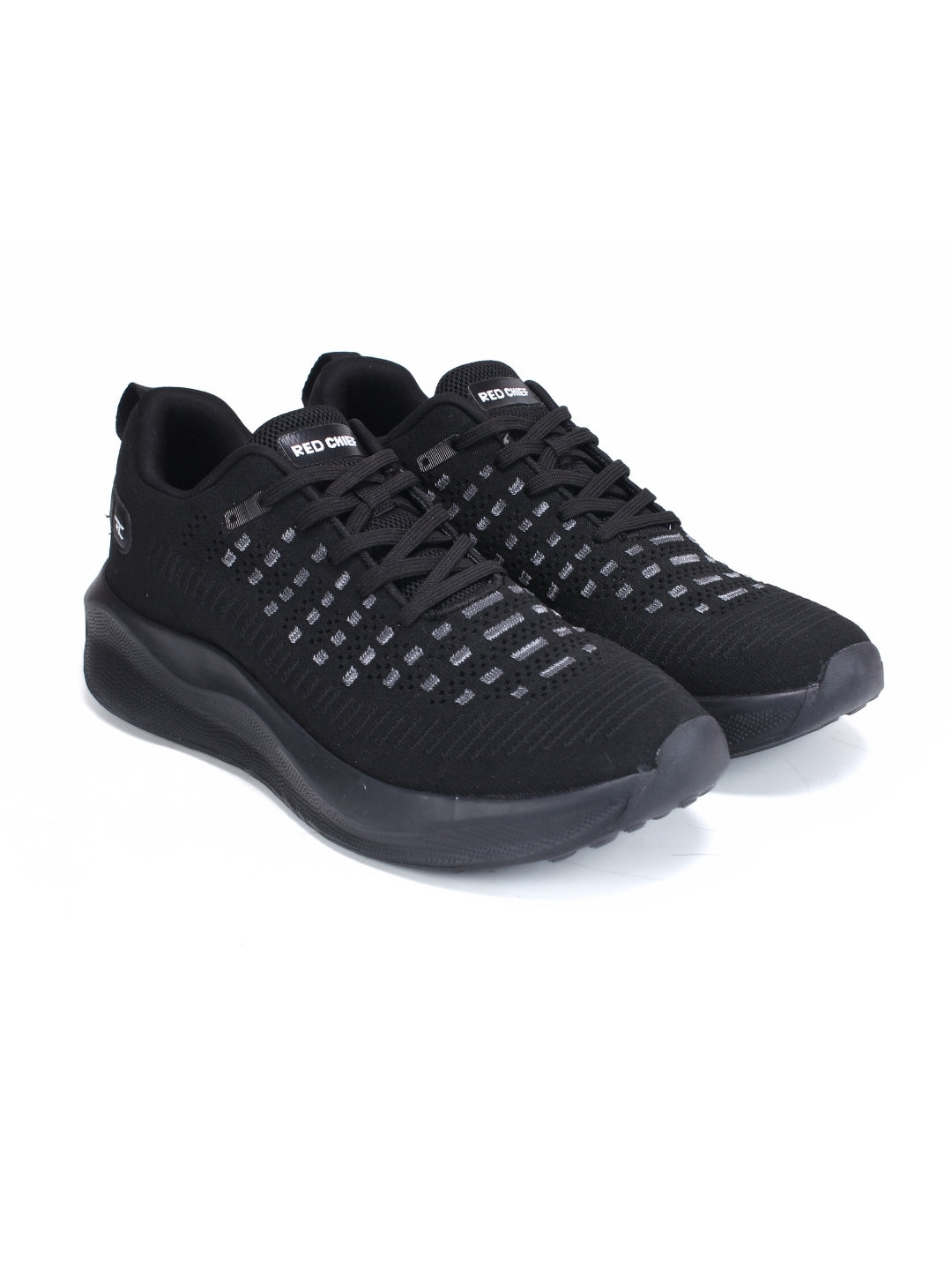 Red Chief Sports Black Running Shoes For Men R1728 001