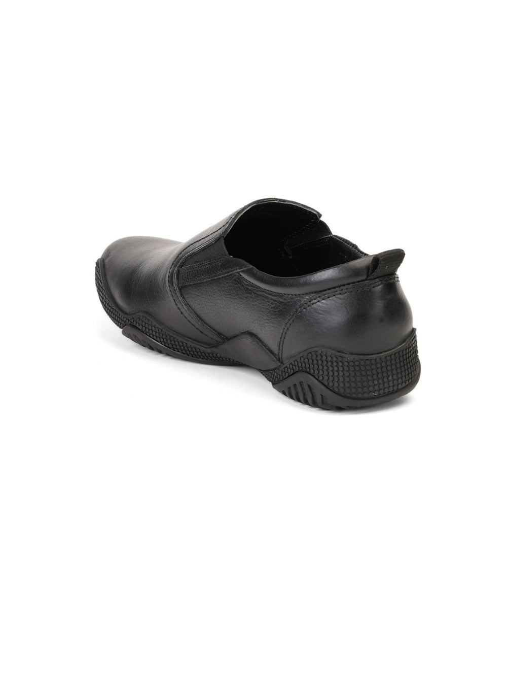 Zuup Black Genuine Leather Casual Shoes For Men Zcm011009 C001