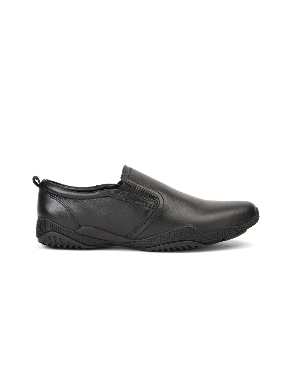 Zuup Black Genuine Leather Casual Shoes For Men Zcm011009 C001