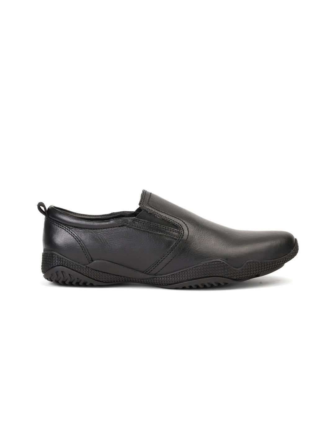 Zuup Black Genuine Leather Casual Shoes For Men Zcm011009 C001