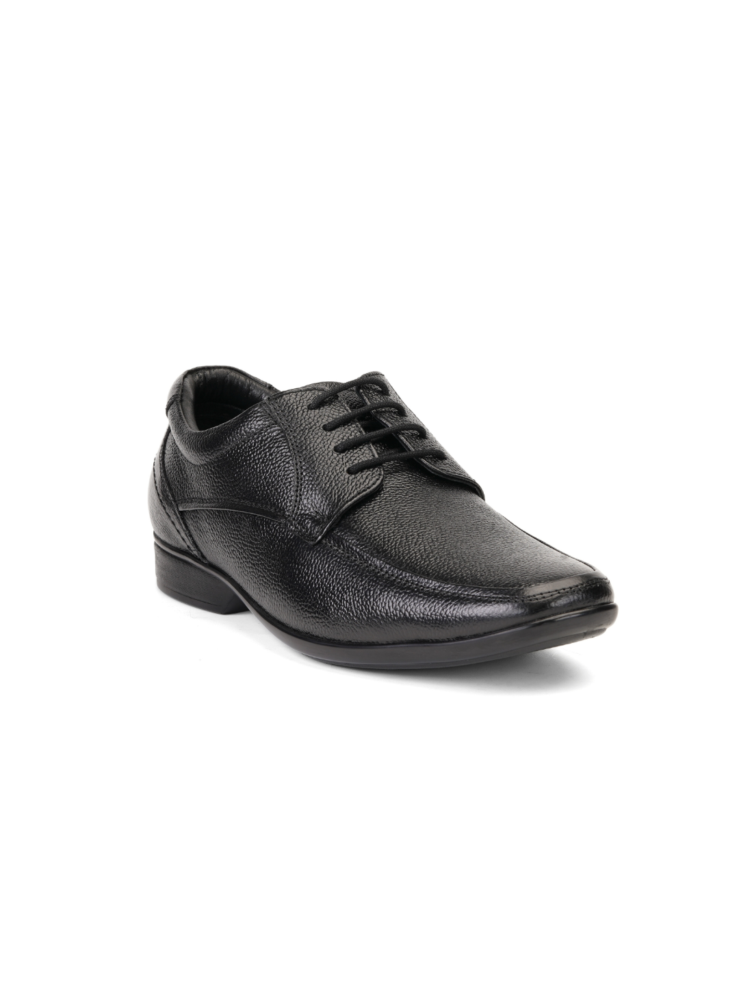 Zuup Black Genuine Leather Derby Formal Shoes For Men Zfm021021 C001