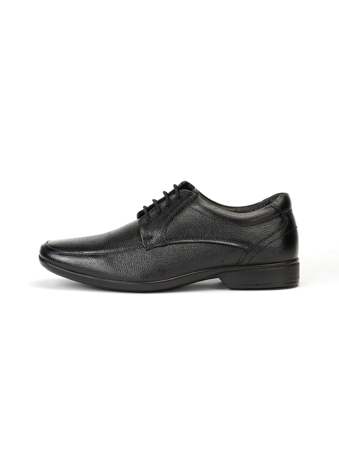 Zuup Black Genuine Leather Derby Formal Shoes For Men Zfm021021 C001