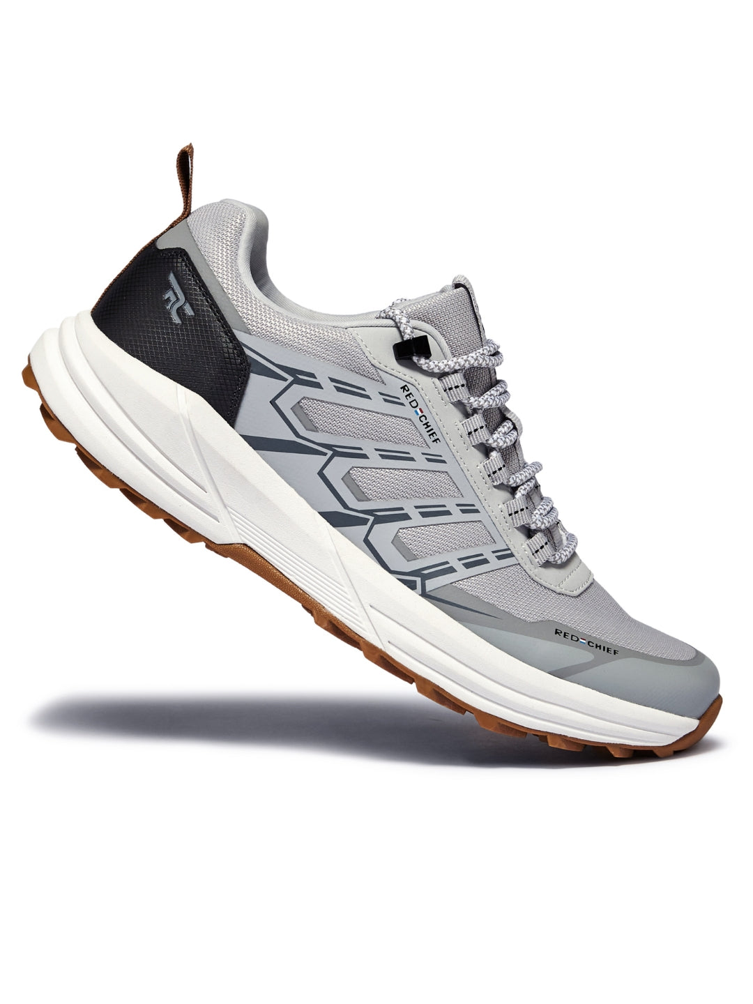 Red Chief Sports Travosole Hr.Grey-White Hiking Shoes For Men H20040 F036