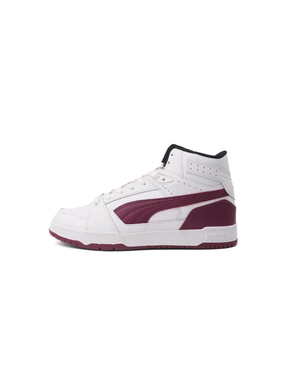 Puma White/Black Sports Shoes For Men Rbd Game Nova Mid -39980403 C059