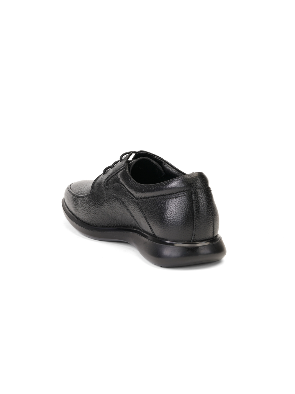 Zuup Black Genuine Leather Ankle Derby Formal Shoes For Men Zfm021016 C001
