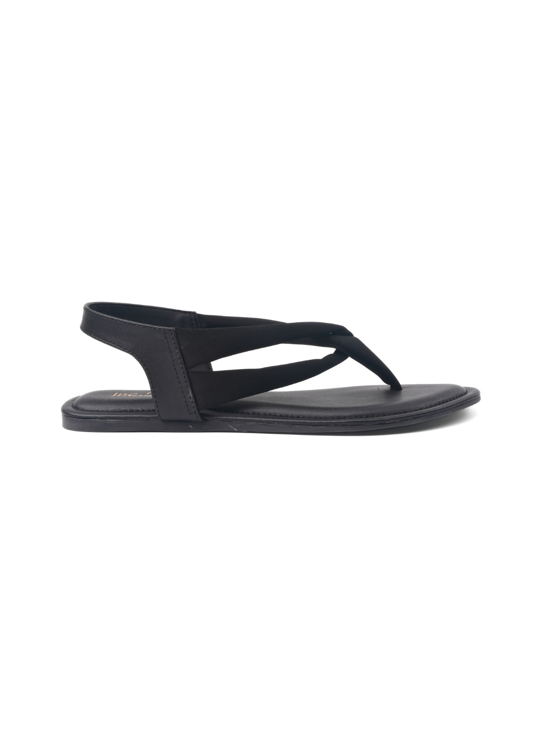 Inc.5 Black Flat For Women 101776 C001