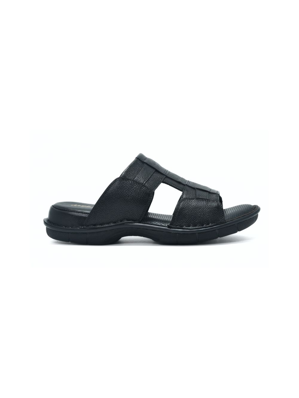 Hitz Black Slipper For Men 9240 C001