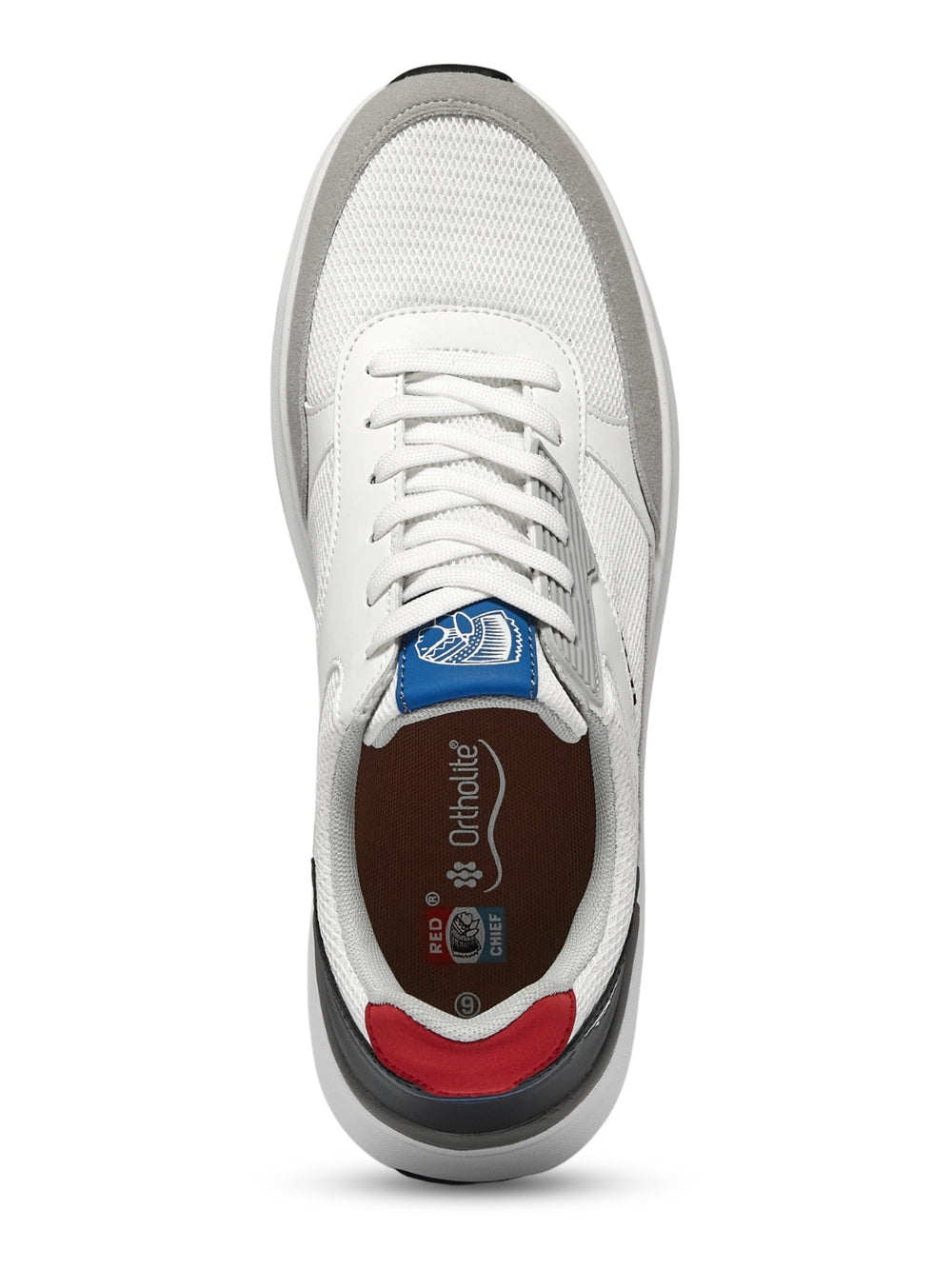 Red Chief Sports White-Hr.Grey Casual Shoes For Men  C6006 F052
