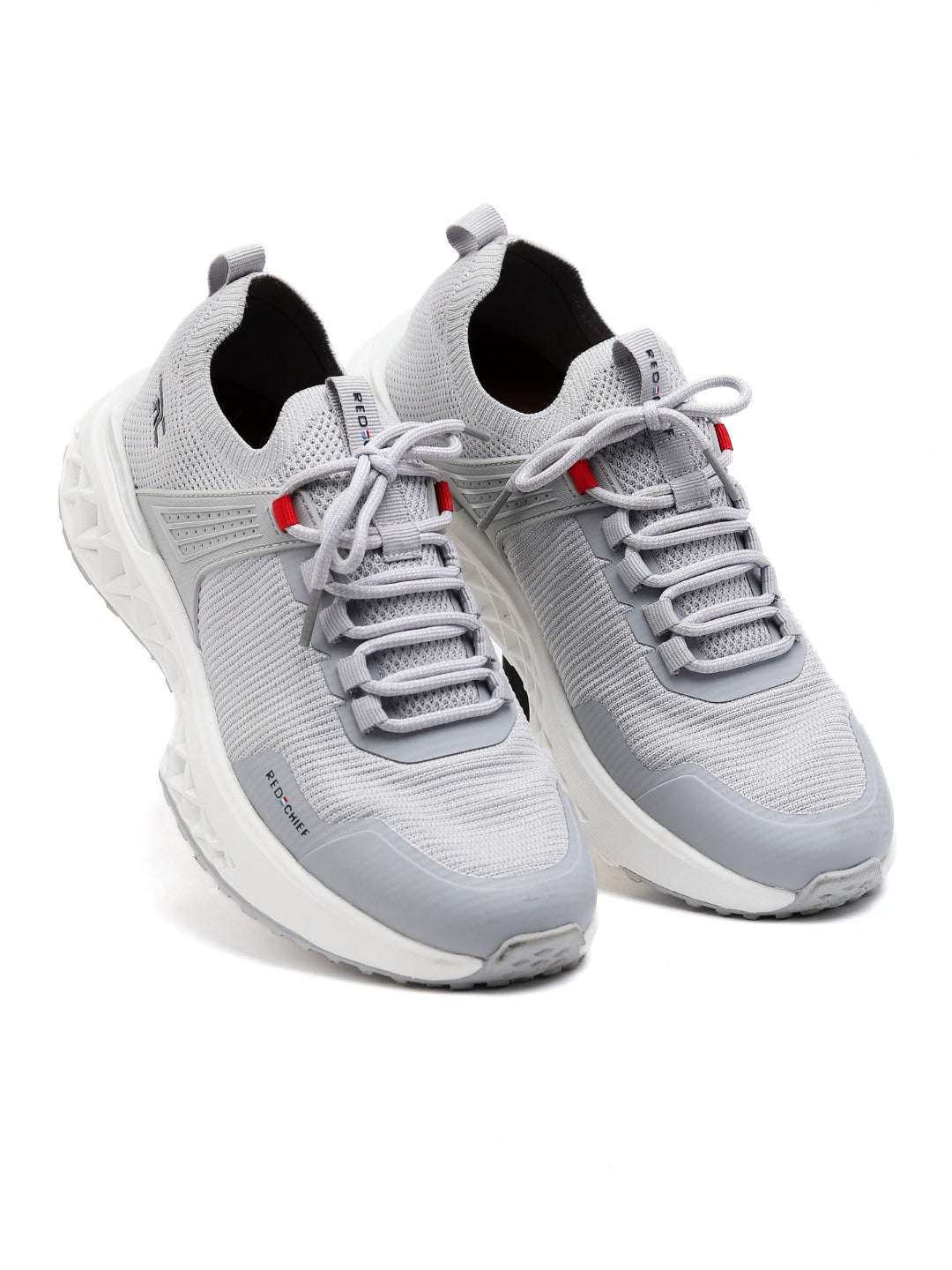 Red Chief Sports Hr.Grey-White Walking Shoes For Men  W7014 F036