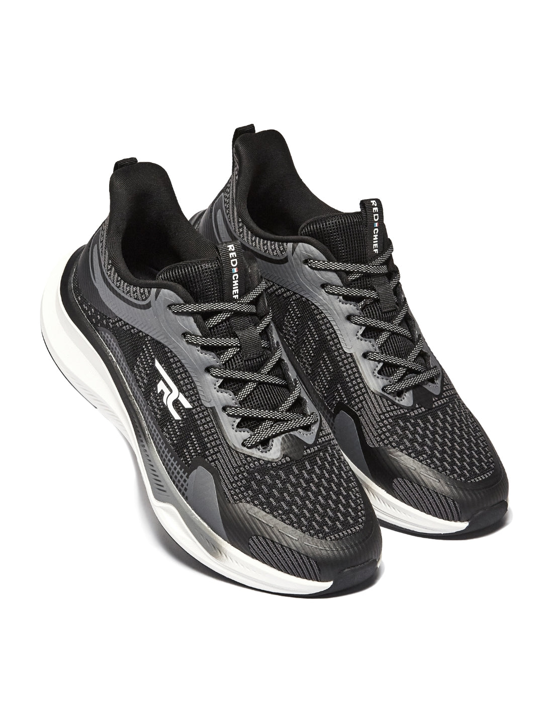 Red Chief Sports Black-White Running Shoes For Men R1704 F025