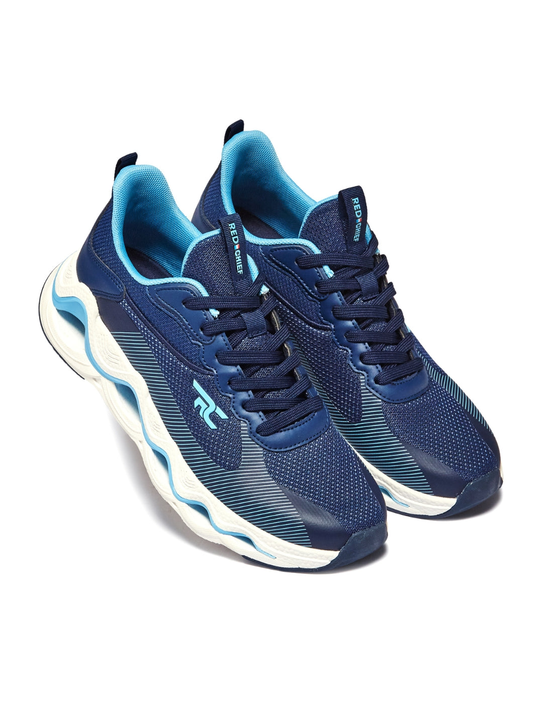 Red Chief Sports Ev.Blue-White Running Shoes For Men R1711 F033