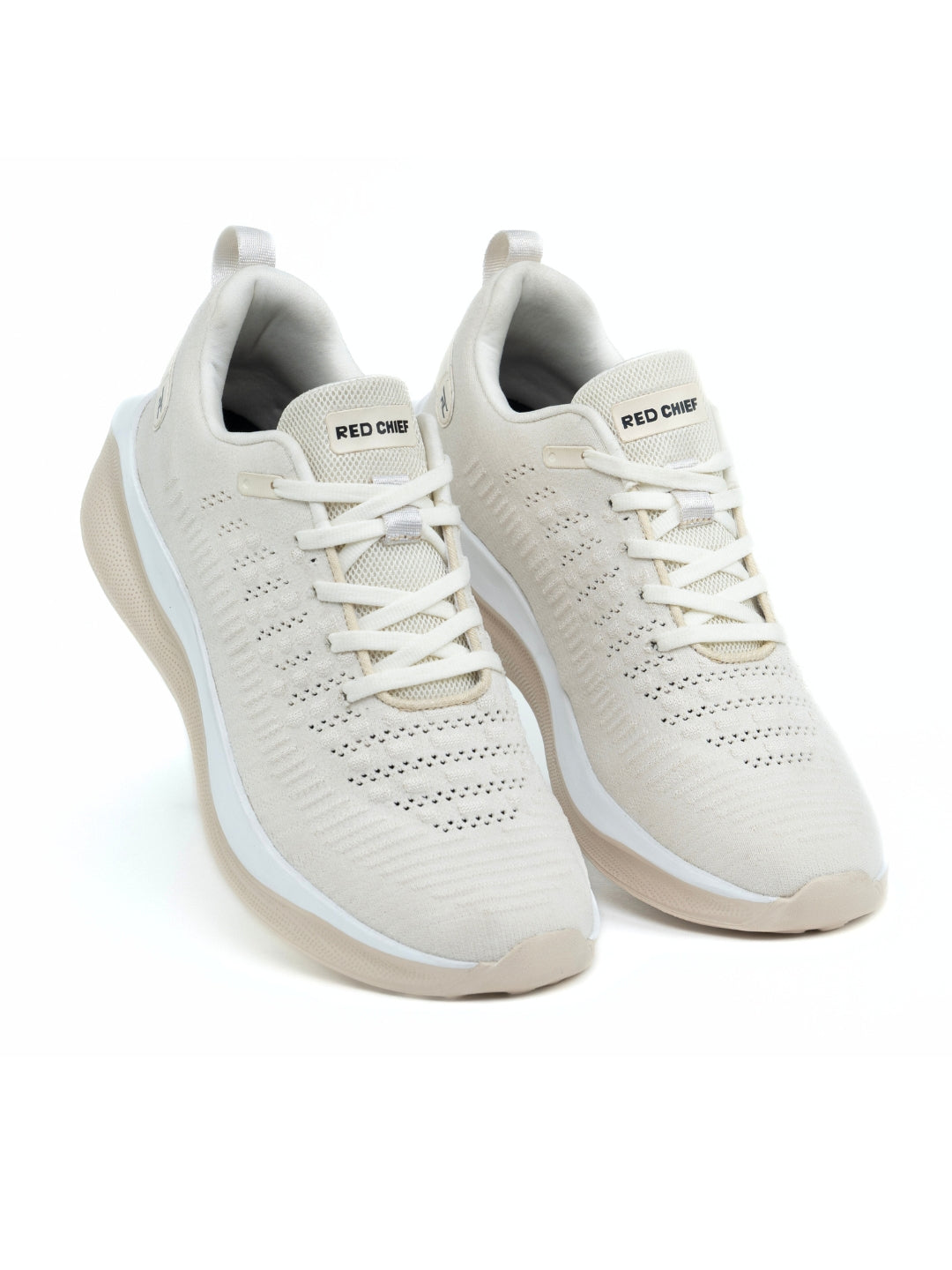 Red Chief Sports Light Beige Running Shoes For Men R1728 Cc90