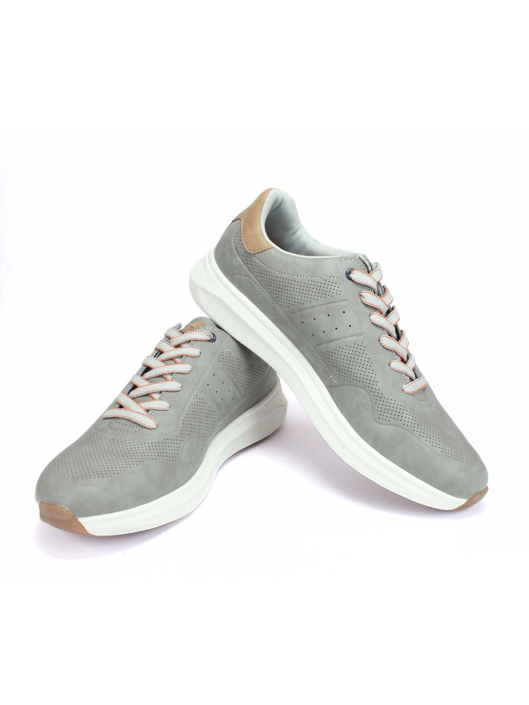 Red Chief Sports Mid Grey Sneakers For Man C6007 C782