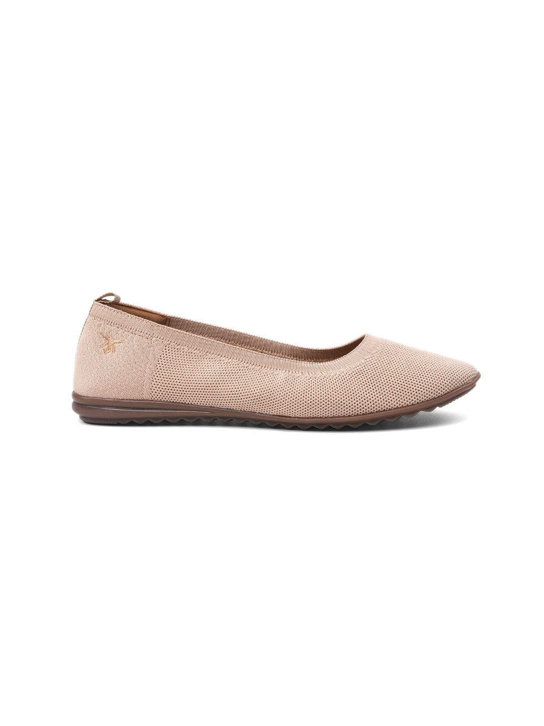 Monrow Beige Ballerina For Women Bd24Fb1006Bg C026
