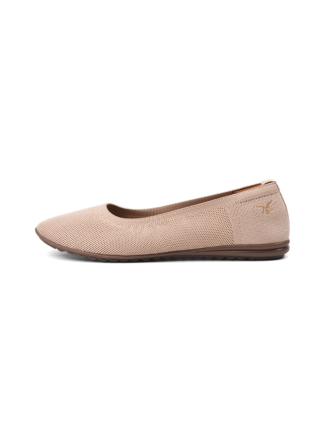Monrow Beige Ballerina For Women Bd24Fb1006Bg C026