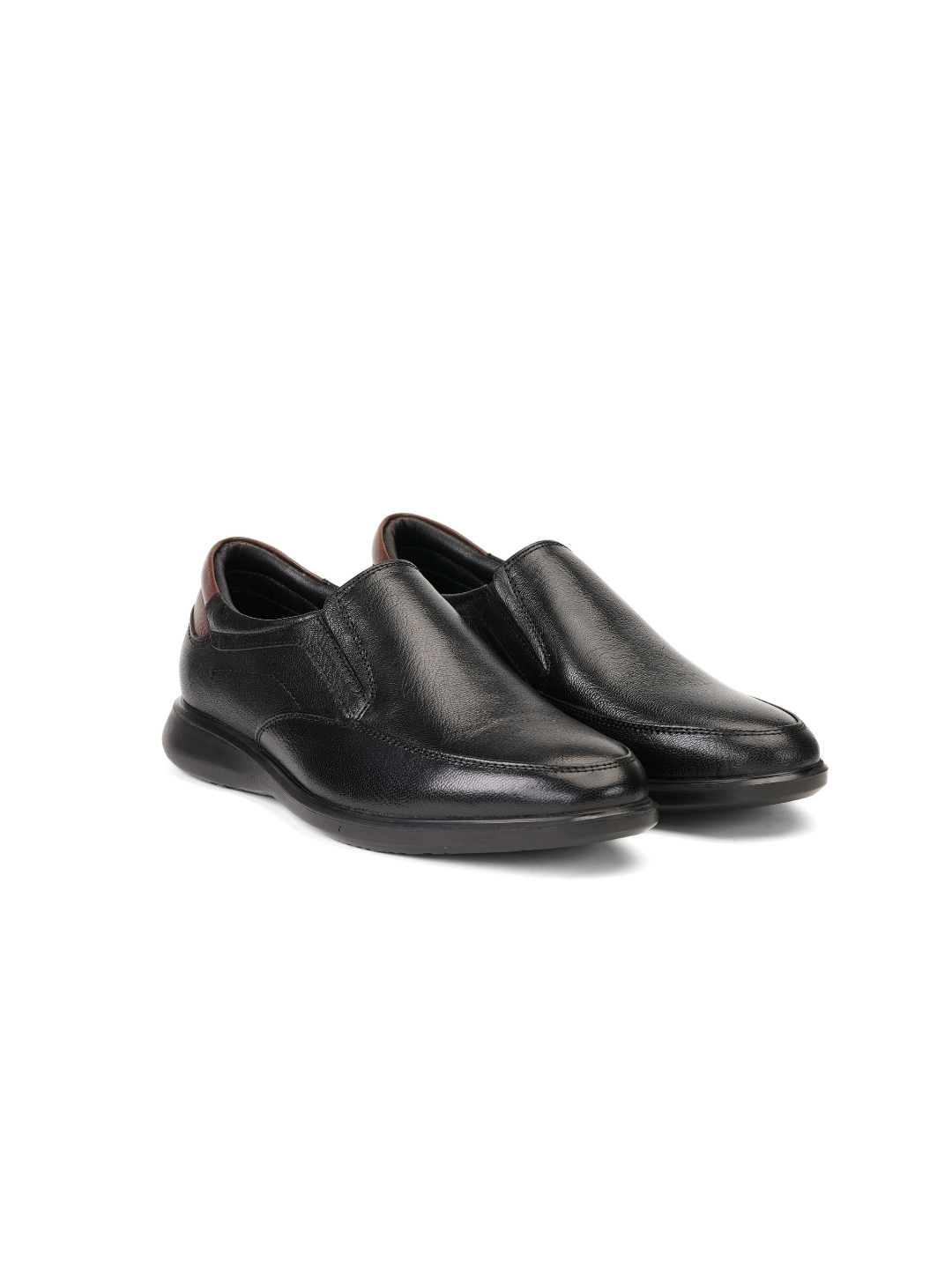Zuup Black Genuine Leather Formal Shoes For Men Zfm021015 C001