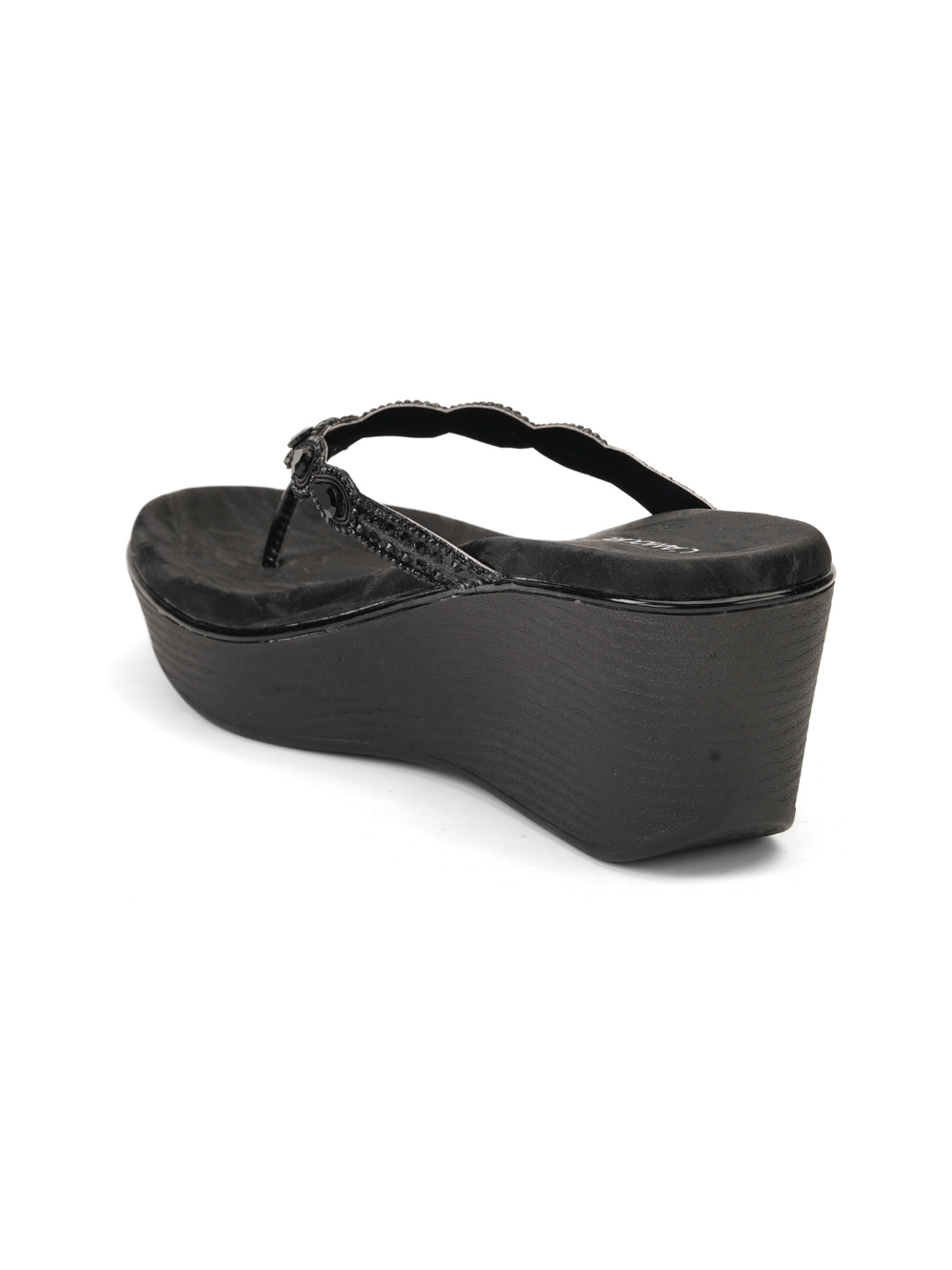 Lamoure Black Casual Wedge For Women Lmw039147 C001