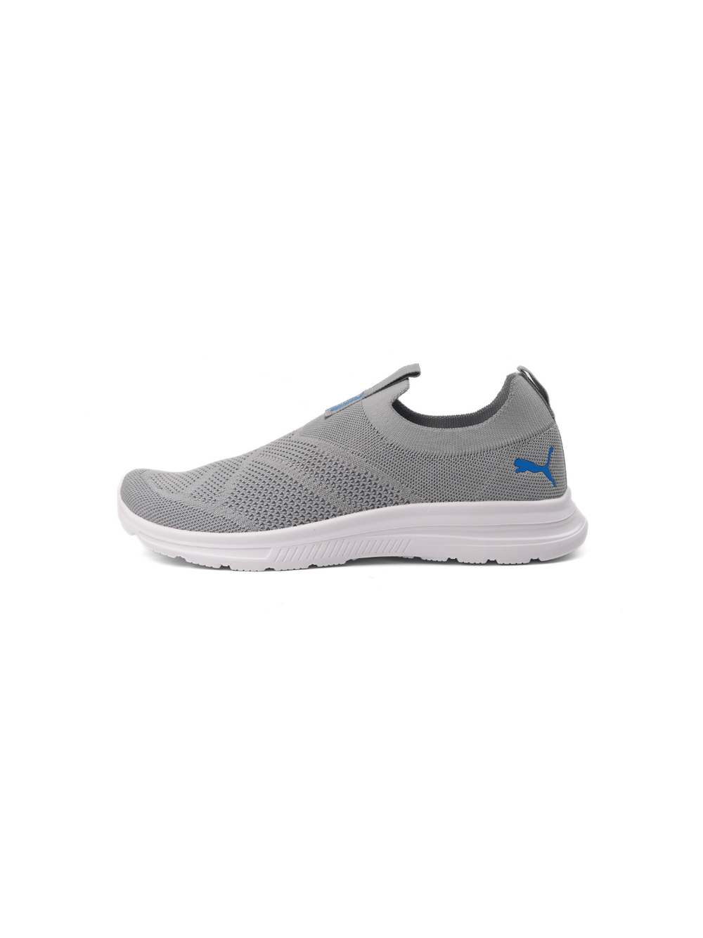 Puma Grey Blue Sports Shoes For Men Puma Cirque Slipon-31042001 C787